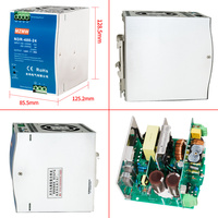 MZMW CE NDR-480 480W 12V 24V 36V 48V Led Cctv Ac Dc Converter PFC Smps Industrial Transformer Din Rail Switching Power Supply