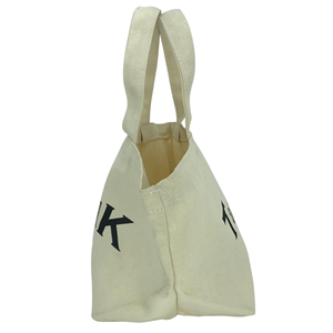 Sac fourre-tout en toile de coton de base pour femmes taille de Logo personnalisé pour Beach Duty tissu mince Vietnam pas cher prix Promotion Shopping cadeau - Product Image 3