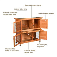 Accessoires pour animaux de compagnie Accessoires pour pigeons Maison de cochon Cage à lapin Maison de poulet pour pigeon Cage à oiseaux Grande