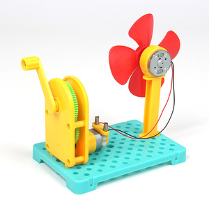 Divertido experimento con generador manual, experimento científico de conversión de energía, pequeño proyecto tecnológico, herramienta educativa para - Product Image 1