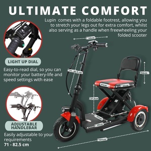Sturdy Self Balancing Comfortable <strong>Electric</strong> Kick <strong>Scooter</strong> with Wide Cushion for Morning Park Yoga Classes - Product Image 2