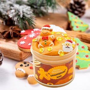 Lot de 12 Slimes Noël au Beurre ; Petit Cadeau pour Fête d'Enfants ; Jouet Anti-Stress Doux et Non Collant pour la Création de Slimes - Product Image 3