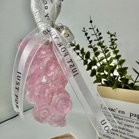 Savon artisanal en forme de rose, cristal transparent, grappe de raisin, à base de plantes, anti-acné, pour le visage, style élégant, Noël