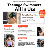 Nouvelles Lunettes de Natation AR Holoswim 2 Pro 2026 en Promotion : Affichage HD des Données en Temps Réel par IA, Super Anti-buée, Étanche et Légères