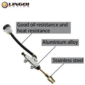 LINGQI Pompe de frein arrière à pied hydraulique pour moto Pit Dirt Bike ATV <span class=keywords><strong>Quad</strong></span> 4 Wheeler - Product Image 3