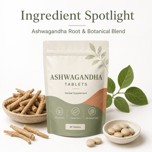 Complément alimentaire de haute qualité à base d'ashwagandha végétalien, haute concentration 3000 mg, comprimés pour adultes, pour le soutien immunitaire et l'énergie - Product Image 4