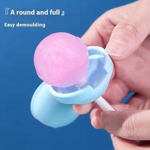 Moule à <span class=keywords><strong>glace</strong></span> sucette Bâtons de crème glacée en silicone Moule à <span class=keywords><strong>glace</strong></span> domestique à congélation rapide écologique - Product Image 4