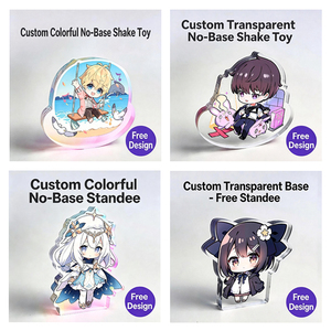 Factory Direct Custom Acrylic <strong>Standee</strong> Personalized HD Printed <strong>Design</strong> Clear Acrylic Display Stand with Base Wholesale Supplier - Product Image 2