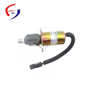 Электромагнитный клапан остановки подачи топлива 3921980 (аналог <span class=keywords><strong>3921978</strong></span>) 24В для Cummins 6CTA 6CT 6C 8.3 - Product Image 2