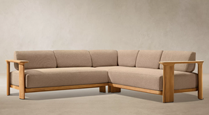 Divano da Esterno di Lusso con Struttura Geometrica, Rivestimento Morbido, Resistente per Tutte le Stagioni, Ideale per Terrazze e Ville - Product Image 3