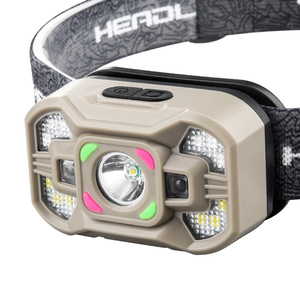 <span class=keywords><strong>Bandeau</strong></span> de phare extérieur inductible étanche réglable 60 ° alimenté d'urgence phare de lampe de poche lumineux batterie intégrée - Product Image 1