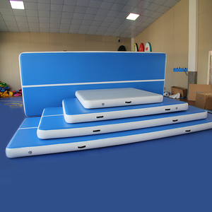 Piste d'<span class=keywords><strong>air</strong></span> de qualité commerciale personnalisée de 10 m/12 m - Tapis de sol de gymnastique gonflable épais pour la salle de sport et l'entraînement physique - Product Image 4
