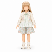 Vêtements de poupée personnalisés en gros OEM/ODM pour tenues de poupées BJD en coton