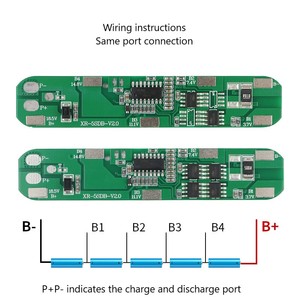 Système de gestion de batterie (BMS) 5S 18V 5A 10A, module de circuit de protection de batterie Li-ion pour outils et lampadaires - Product Image 6