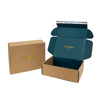 Naturaleza marrón reciclar Impresión personalizada Comercio electrónico regalo embalaje Cartón corrugado Envío Correo Postal Caja de cartón