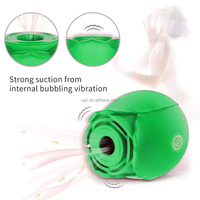 SacKnove neue leuchtende farben saugblume sexspielzeug brustsauger klitoris stimulator leuchtet im dunkeln rosa vibrator für damen
