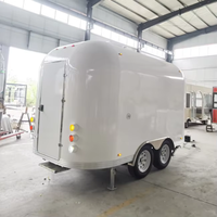 Siristar 2025 Remorque de cuisine mobile de camping |   Food Truck Carré pour Restaurant & Kebab Vente au Détail Mobile