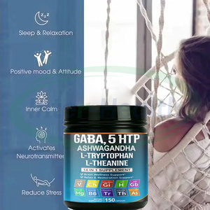 オースレソン栄養補助食品 深い眠りのための錠剤 天然L-トリプトファン アシュワガンダ メラトニン ガバ 5-HTP 睡眠薬 - Product Image 3