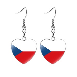 Pendientes con Bandera <span class=keywords><strong>de</strong></span> la Victoria del <span class=keywords><strong>Campeonato</strong></span>, Edición Especial con Estampado Dorado, Adorno para Eventos Deportivos - Product Image 2