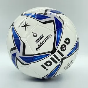 Pelotas de futbol Termosellada No.5 inflável logotipo personalizado de treinamento térmicas ligadas jogo bola de futebol