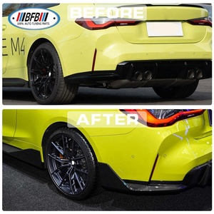 Accesorios de coche, fibra de carbono, reemplazo seco, divisores de parachoques trasero, aletas, labio Canards para <span class=keywords><strong>BMW</strong></span> G82 <span class=keywords><strong>M4</strong></span> Coupe 2021-2024 - Product Image 6