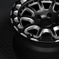 Jantes de voiture de course Beadlock pour F150 GTR R35 Audi R8 5x114.3 5x120 5x112 6x139.7 17 18 20 pouces, jantes de voiture de tourisme
