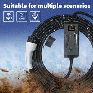 Chargeur de voyage portable AC pour VE 7kW 11kW Type 1 NACS avec minuterie, application, Wi-Fi, RoHS, étanche pour Audi <span class=keywords><strong>Tesla</strong></span>, vente en gros ODM, CE, Condo - Product Image 5