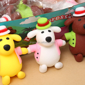 <b>Cute</b> Cartoon Simulation <b>Bear</b> Dog Toy Super Soft EVA Decompression Artifact Slow Rebound Pinch Relaxed Fun for 14+ Years - Product Image 4