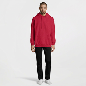 Pullover Hoodies Heavy <b>Weight</b> <b>Blank</b> men High Quality Cotton Raglan Style Color Block Solid Dyed Pullover Hoodies - Product Image 1