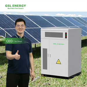 Batterie GSL Energy haute tension LiFePO4 BESS 232 kWh, puissance de la batterie 261 kWh, armoire de batterie avec onduleur hybride 125 kVA pour le stockage solaire - Product Image 1