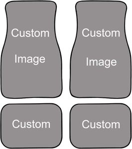 <strong>Custom</strong> Designer Polyester <strong>Car</strong> Floor <strong>Mats</strong> Universal Personalized All Weather Printed <strong>Car</strong> <strong>Mats</strong> 4 Pieces