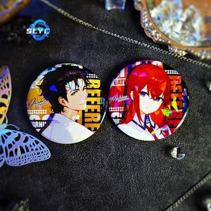 <span class=keywords><strong>Steins</strong></span>;<span class=keywords><strong>Gate</strong></span> Anime Laser Badge Marchandise Kurisu Makise Rintaro Okabe Style Japonais Collection - Product Image 2