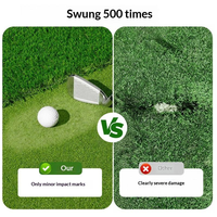 Tapis de golf portable pour l'intérieur et l'extérieur, multi-couches, antidérapant, professionnel, pour l'entraînement au golf à la maison, au jardin ou au bureau