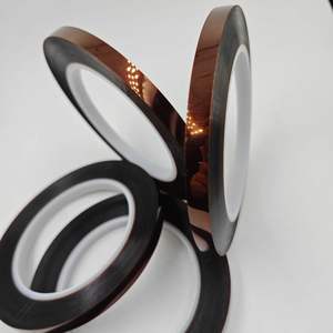 Cinta resistente al calor de alta temperatura de dedo dorado para película <span class=keywords><strong>Pi</strong></span> de sublimación con cinta adhesiva de poliimida de silicona - Product Image 3