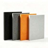 Panneaux acoustiques en fibre de polyester absorbant le son 1220x2440mm pour l'église, la salle de théâtre et la salle de conférence