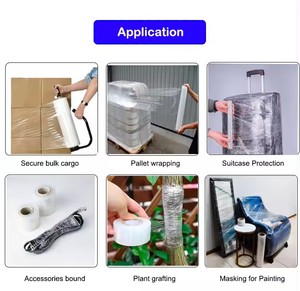 Arrival Competitive Price Wrapping <b>Stretch</b> Film Golden Supplier Lldpe <b>Stretch</b> <b>Wrap</b> Film - Product Image 2