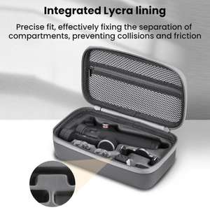 Bolsa de Almacenamiento Portátil para Panel Móvil BRDRC para DJI <span class=keywords><strong>OSMO</strong></span> <span class=keywords><strong>Mobile</strong></span> 7/7P (Gris) - Product Image 3