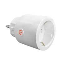 Enchufe Inteligente WiFi Matter con Enchufe Europeo de 16A, Monitor de Energía, Temporizador, Material ABS, Enchufe Inteligente para el Hogar