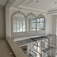 Meubles de cuisine sur mesure pour toute la maison, portes en bois, panneaux muraux, buffet, meuble-lavabo de salle de bain, luxe contemporain, villa duplex