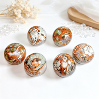 Vente en gros de sphères de cristal d'agate naturelle polie pour la décoration de la maison et le Feng Shui