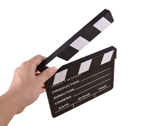 Clapboard de cinéma en bois personnalisé de haute qualité, petite taille - Product Image 5