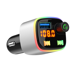 Portatile auto <span class=keywords><strong>MP3</strong></span> per lettore 5.0 Bluetooth con connessione USB BT FM trasmettitore per chiamate a mani libere - Product Image 3