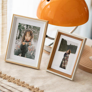 Cadre photo simple de style nordique INS écologique 67 \ "-810 \" A4 cadre photo mural suspendu bricolage Studio vente en gros - Product Image 2