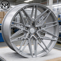 Jantes en alliage Maxtera forgées sur mesure de style HF7 pour voitures particulières Porsche BMW Corvette Camaro Mustang Audi AMG Lexus 370Z GT-R