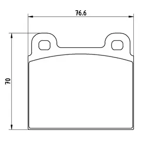 Grosir China Pabrik Bantalan Rem 006071360100 108133 1605001 untuk Mobil Auto Kit D45-7021 Poros Depan D45-734 0060713601