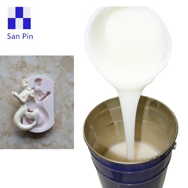 Goma de silicona líquida para decoración de yeso, moldmaking de fundición de estaño, condensación, rtv 2