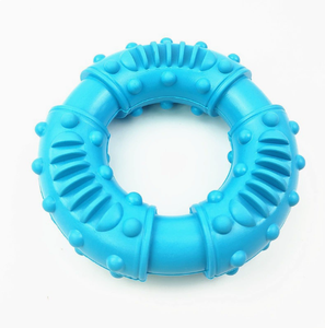 Donut Köpek Oyuncağı Aşınmaya Dayanıklı Isırmaya Dayanıklı Diş Kaşıma Halkası Orta Büyük Köpek Golden Retriever Can Sıkıntısını Giderici Evcil Hayvan Oyuncağı - Product Image 4