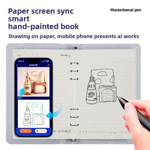 Bloc-notes intelligent Al Smart Business Office Paper Screen Synchronous, écriture en temps réel, stockage hors ligne, génération d'images - Product Image 3