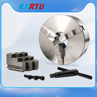 Mandrin manuel auto-centrant à 3 mors Bartu Chuck, gamme K11 80-200 pour usinage CNC