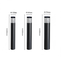 Lampe LED Électrique Étanche 3500K pour Jardin, Allée, en Aluminium, IP65, avec Détecteur de Mouvement Extérieur, Garantie 5 Ans, Angle de Faisceau 180°, IRC 80